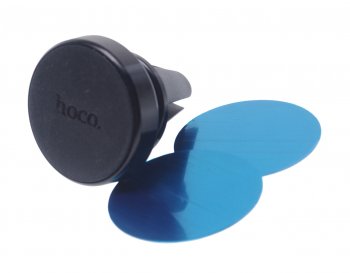 319 р. Держатель телефона на дефлектор магнитный HOCO HOCO ca47 black  с доставкой в г. Кемерово. Увеличить фотографию 1