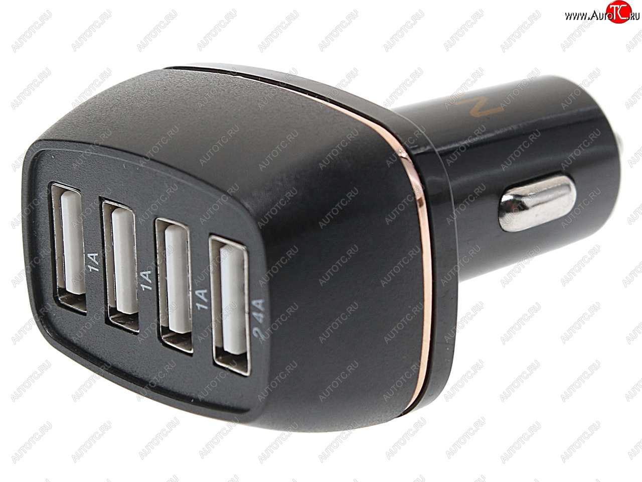 619 р. Устройство зарядное в прикуриватель 4USB 12V Quick Charge FAISON FAISON fs-z-423 black  с доставкой в г. Кемерово