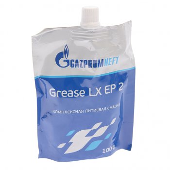 149 р. Смазка литиевая высокотемпературная Grease LX EP-2 100г (синяя) GAZPROMNEFT GAZPROMNEFT 2389900431  с доставкой в г. Кемерово. Увеличить фотографию 1