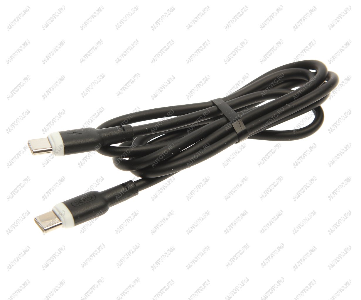 299 р. Кабель USB Type C-USB Type C 1м XO XO nb208b black  с доставкой в г. Кемерово