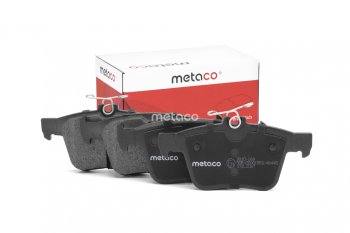 1 199 р. Колодки тормозные VW Golf (14-) AUDI A3 (12-),TT задние (4шт.) METACO METACO 3010-169 METACO 3010-169  с доставкой в г. Кемерово. Увеличить фотографию 1