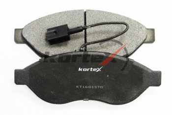 1 669 р. Колодки тормозные передние (4шт.) KORTEX CITROEN Jumper 250 (2006-2014)  с доставкой в г. Кемерово. Увеличить фотографию 3