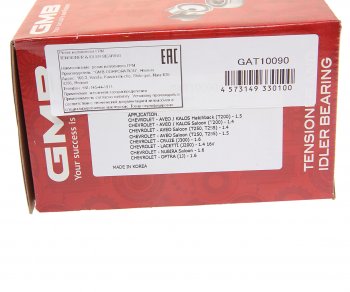 3 599 р. Натяжитель приводного ремня CHEVROLET Cruze (09-) (1.6),Lacetti (03-) GMB GMB gat10090  с доставкой в г. Кемерово. Увеличить фотографию 4
