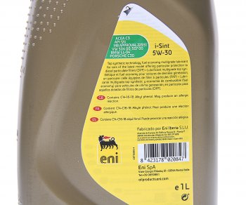 1 739 р. Масло моторное I-SINT 5W30 синт.1л ENI ENI 8003699008274  с доставкой в г. Кемерово. Увеличить фотографию 2