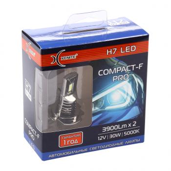3 369 р. Лампа светодиодная 12V H7 PX26d 3900lm бокс (2шт.) XENITE XENITE 1009671  с доставкой в г. Кемерово. Увеличить фотографию 7