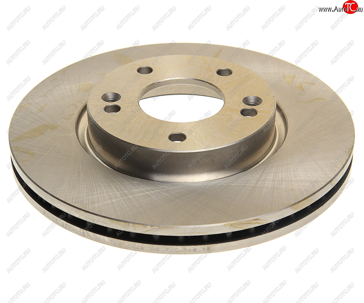 2 469 р. Диск тормозной HYUNDAI Tucson (04-),Getz KIA Sportage (04-) передний (1шт.) VALEO PHC VALEO PHC r1036  с доставкой в г. Кемерово