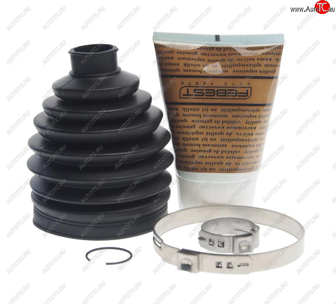 1 739 р. Пыльник ШРУСа HYUNDAI Solaris (11-) KIA Rio (11-) наружный комплект FEBEST FEBEST 1217p-sol2wd FEBEST 1217p-sol2wd  с доставкой в г. Кемерово