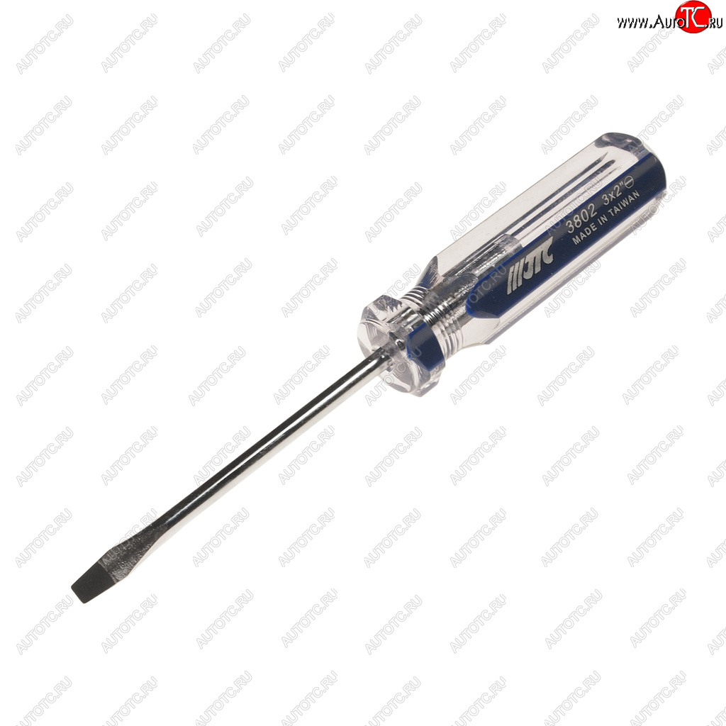 154 р. Отвертка шлицевая SL 3.0х50мм с намагниченным наконечником JTC JTC TOOLS CO., LTD jtc-3802 JTC TOOLS CO., LTD jtc-3802  с доставкой в г. Кемерово