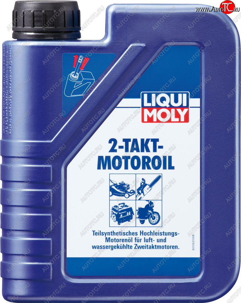 1 339 р. Масло моторное для 2-х тактных двигателей псинт.1л LIQUI MOLY LIQUI MOLY 1052  с доставкой в г. Кемерово