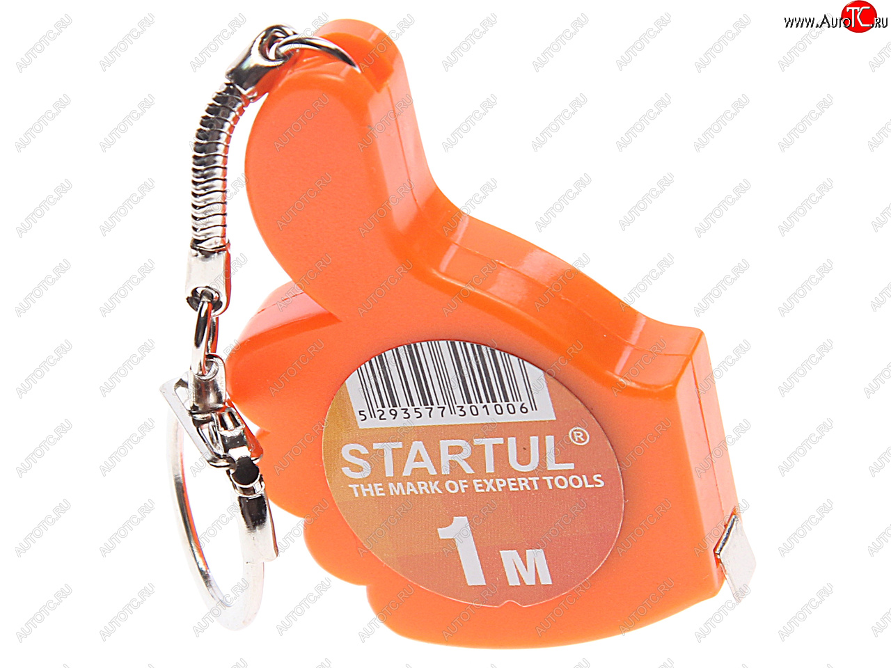 73 р. Рулетка 1м пластиковый корпус брелок STARTUL STARTUL st3010-01  с доставкой в г. Кемерово