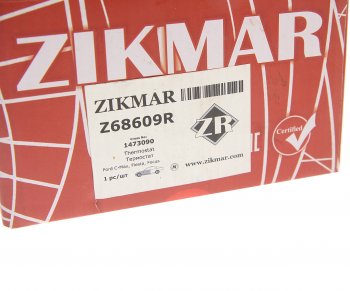 4 199 р. Термостат FORD Focus (06-) (1.6 TI) ZIKMAR ZIKMAR z68609r  с доставкой в г. Кемерово. Увеличить фотографию 4