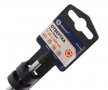 205 р. Отвертка TORX T25х100мм магнитная КОБАЛЬТ КОБАЛЬТ 910-065  с доставкой в г. Кемерово. Увеличить фотографию 2