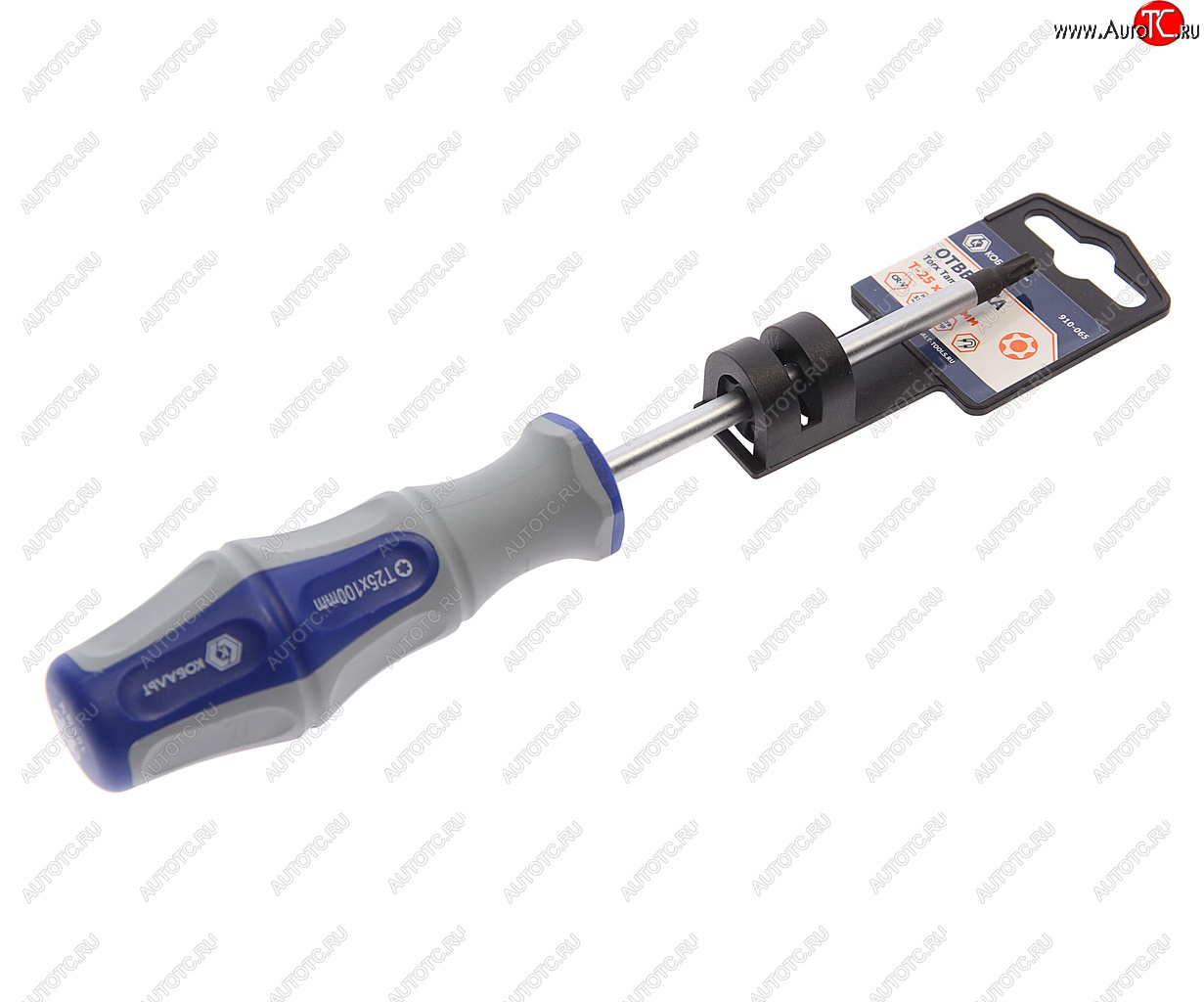 205 р. Отвертка TORX T25х100мм магнитная КОБАЛЬТ КОБАЛЬТ 910-065  с доставкой в г. Кемерово