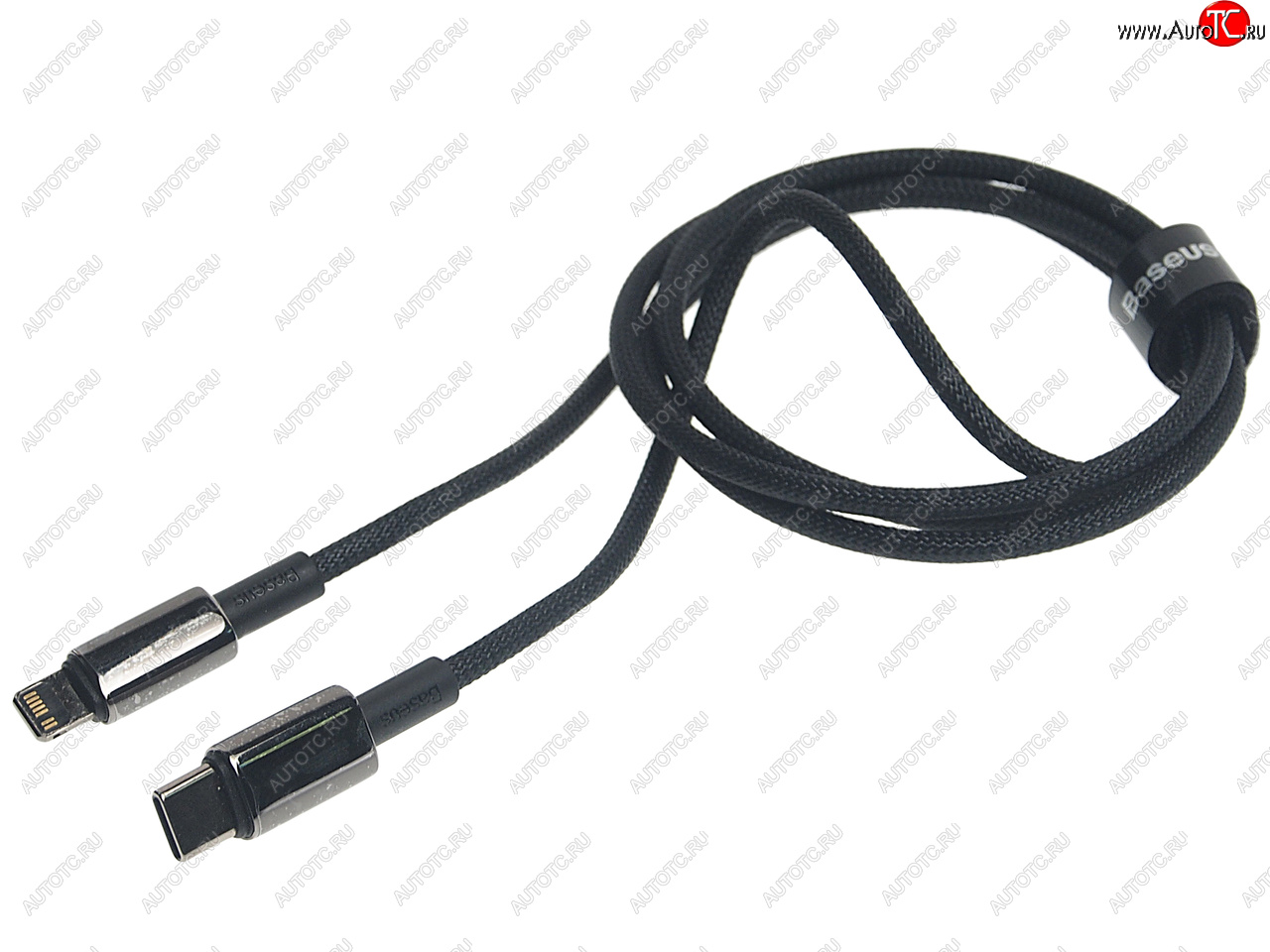 499 р. Кабель iPhone (5-)-USB Type C 1м черный BASEUS BASEUS catlwj-01  с доставкой в г. Кемерово