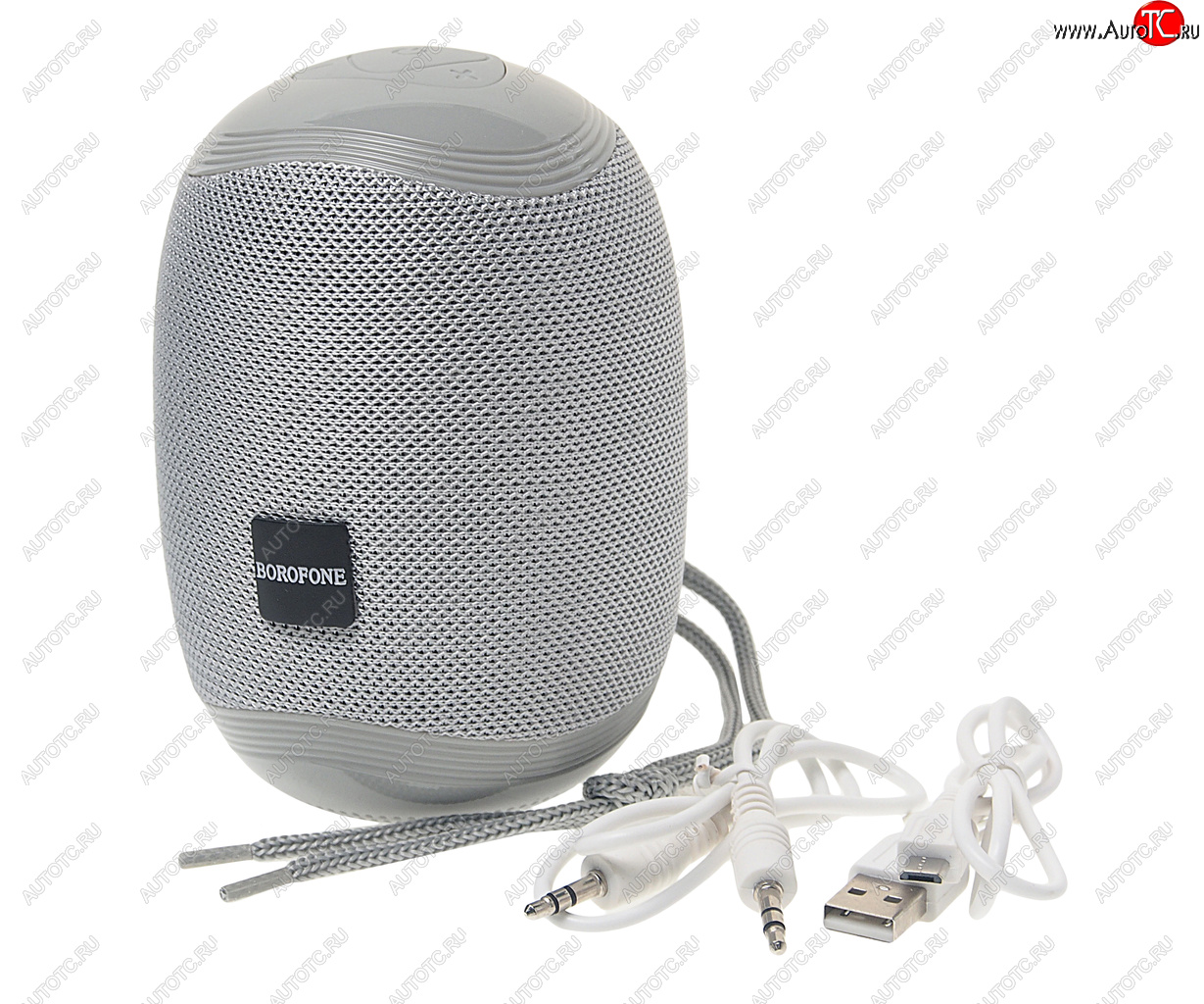 879 р. Колонка беспроводная bluetooth BOROFONE BOROFONE br6 grey  с доставкой в г. Кемерово
