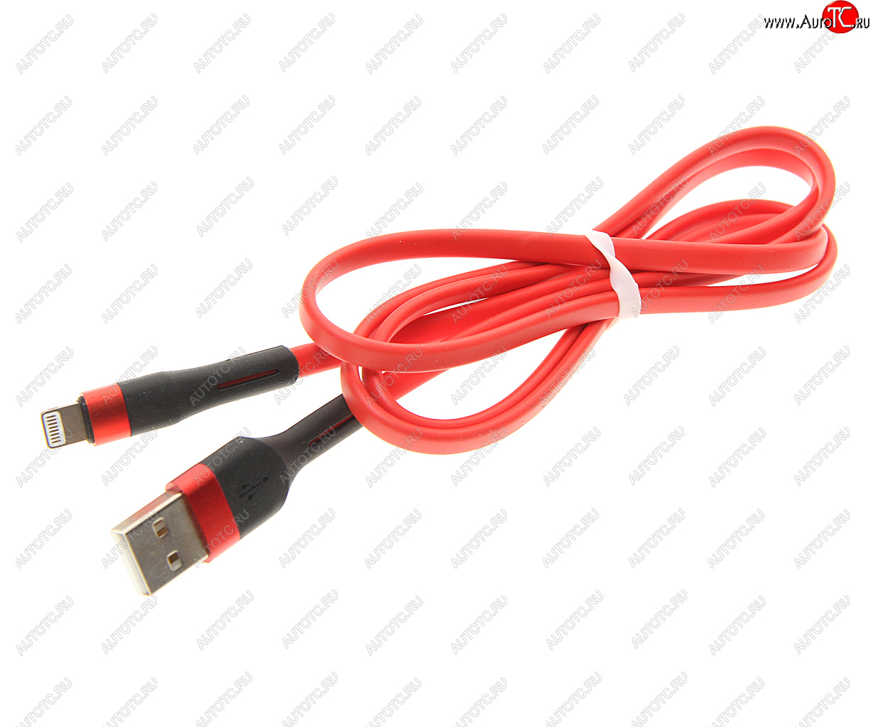 479 р. Кабель iPhone (5-) 1м HOCO HOCO x34 red  с доставкой в г. Кемерово