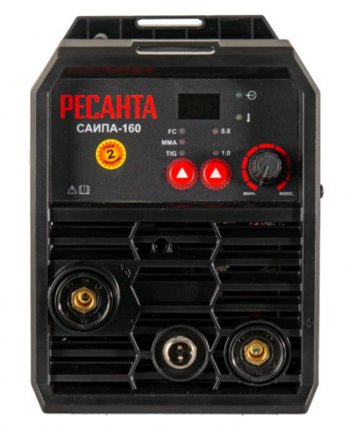 8 499 р. Аппарат сварочный 6.2кВт 30-160А d=4.00.8-1.0 220В инвертор полуавтомат РЕСАНТА РЕСАНТА саипа-160  с доставкой в г. Кемерово. Увеличить фотографию 2
