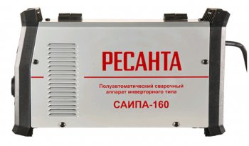8 499 р. Аппарат сварочный 6.2кВт 30-160А d=4.00.8-1.0 220В инвертор полуавтомат РЕСАНТА РЕСАНТА саипа-160  с доставкой в г. Кемерово. Увеличить фотографию 3