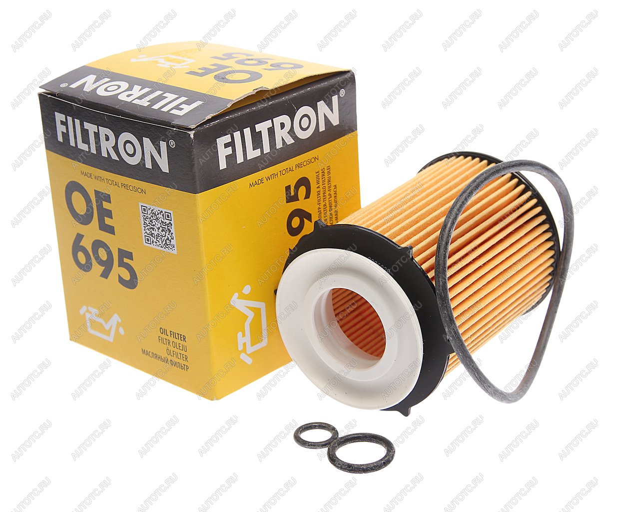 729 р. Фильтр масляный MERCEDES A (W176),B (W246),C (W204),CLA (C117) (M270M274) FILTRON FILTRON oe695  с доставкой в г. Кемерово