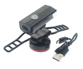 629 р. Фонарь велосипедный набор USB кабель с аккумулятором NO NAME bz-1770  с доставкой в г. Кемерово. Увеличить фотографию 2