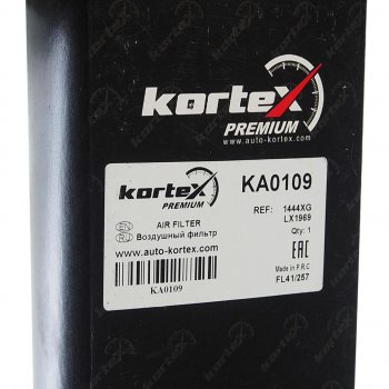 649 р. Фильтр воздушный PEUGEOT 308 (08-) KORTEX KORTEX ka0109  с доставкой в г. Кемерово. Увеличить фотографию 3