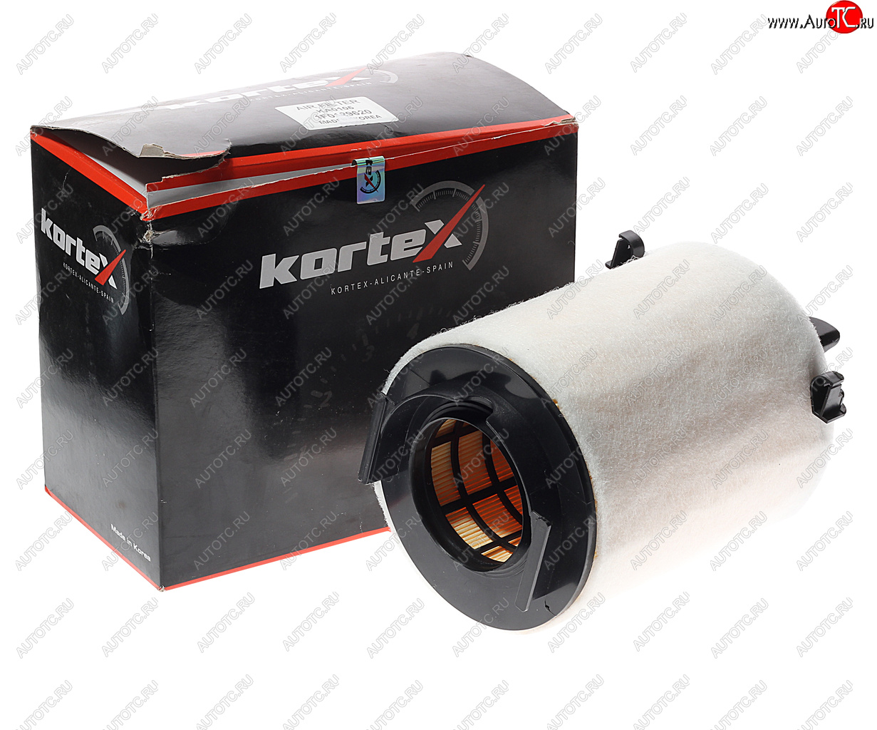 799 р. Фильтр воздушный VW Golf,Passat (04-) KORTEX KORTEX ka0105 KORTEX ka0105  с доставкой в г. Кемерово