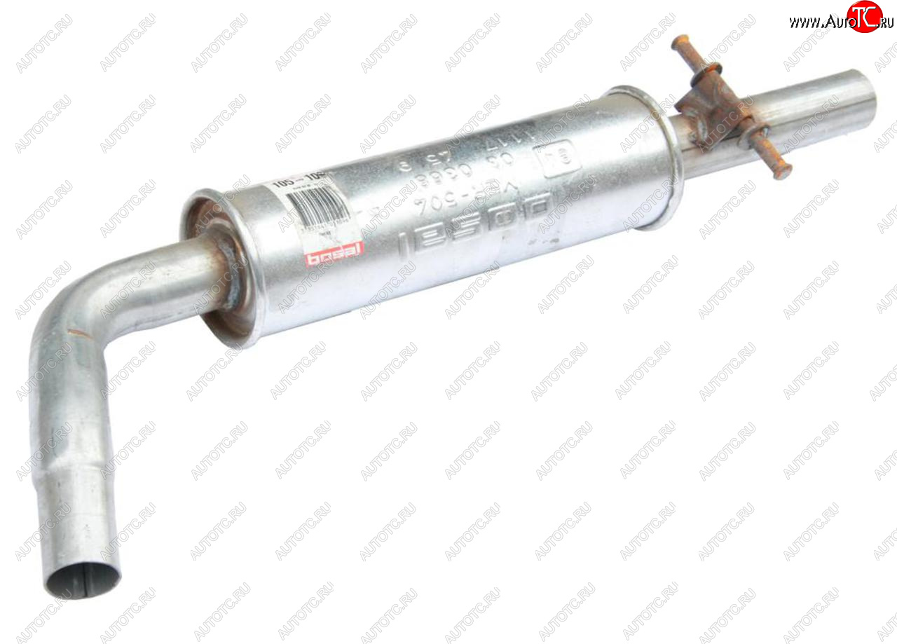 7 999 р. Глушитель VW Bora,Golf AUDI A3 SKODA Octavia средняя часть BOSAL BOSAL 105-109  с доставкой в г. Кемерово