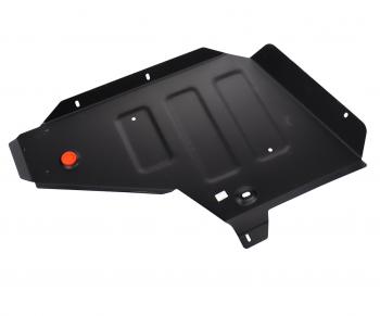 5 349 р. Защита GEELY Coolray (20-) (1.5) бака топливного (с крепежом) АВТОБРОНЯ АВТОБРОНЯ 111.01925.1  с доставкой в г. Кемерово. Увеличить фотографию 2