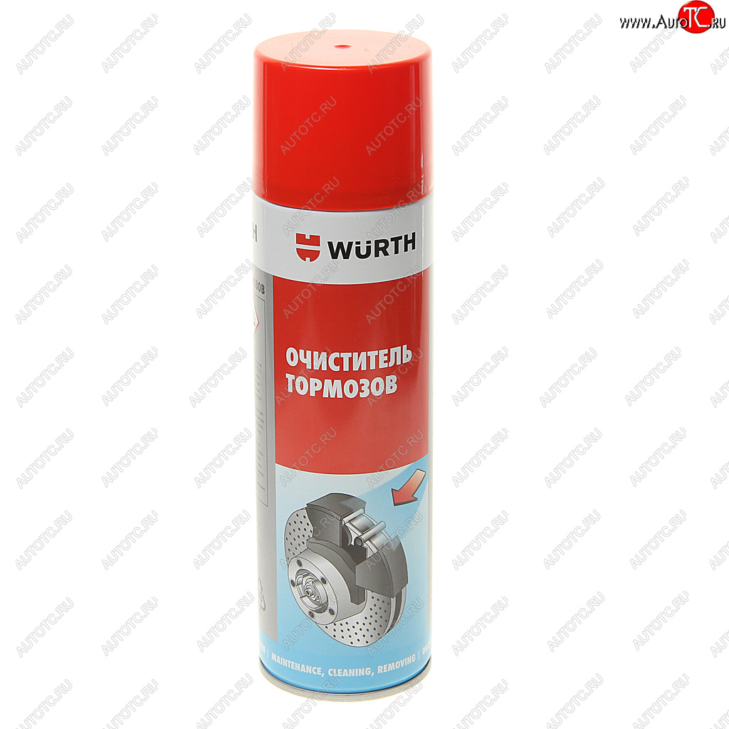 319 р. Очиститель тормозов 500мл BFD аэрозоль WURTH WURTH 089010873  с доставкой в г. Кемерово