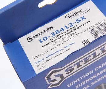 1 859 р. Провод высоковольтный HYUNDAI Elantra (1.61.82.0),Sonata 5 (06-) (2.0) комплект STELLOX STELLOX 10-38412-sx  с доставкой в г. Кемерово. Увеличить фотографию 4