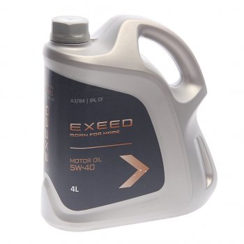 2 689 р. Масло моторное EXEED 5W40 API SNCF ACEA A3B4 синт.4л OE CHERY exeed5w404  с доставкой в г. Кемерово. Увеличить фотографию 1