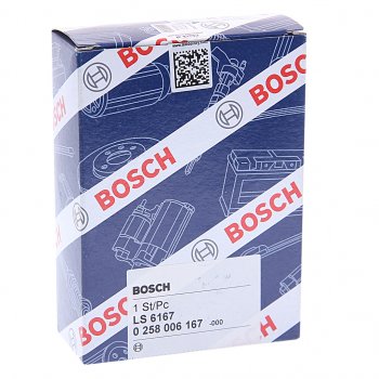 8 249 р. Датчик кислорода MERCEDES A (W168) перед катализатором BOSCH BOSCH 0258006167 BOSCH 0258006167  с доставкой в г. Кемерово. Увеличить фотографию 2