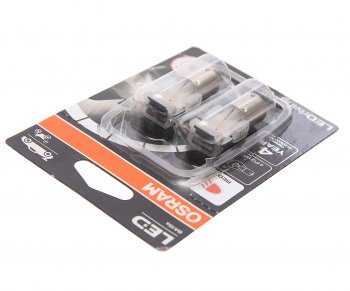 2 099 р. Лампа светодиодная 12V P21W BA15s блистер (2шт.) LEDriving SL Red OSRAM OSRAM 7506drp02b  с доставкой в г. Кемерово. Увеличить фотографию 2