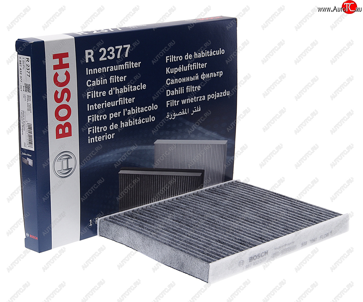 779 р. Фильтр воздушный салона CHRYSLER Delta (11-) угольный BOSCH BOSCH 1987432377 BOSCH 1987432377  с доставкой в г. Кемерово