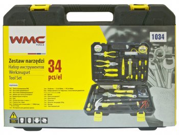3 199 р. Набор инструментов для электрика WMC TOOLS WMC TOOLS wmc-1034  с доставкой в г. Кемерово. Увеличить фотографию 2