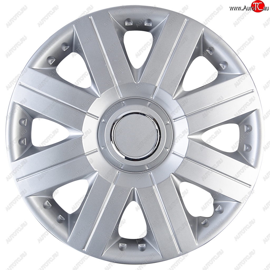 3 599 р. Колпак колеса R-16 металлик AUTOPROFI комплект 4шт. AUTOPROFI wc-2020 silver (16)  с доставкой в г. Кемерово