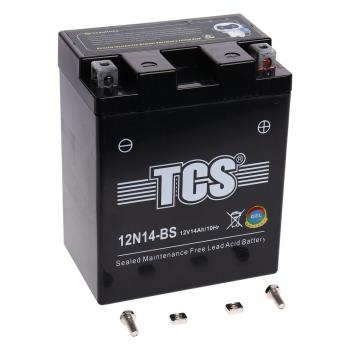 4 599 р. Аккумулятор TCS GEL 14Ач TCS 6ст14 12n14-bs  с доставкой в г. Кемерово. Увеличить фотографию 1