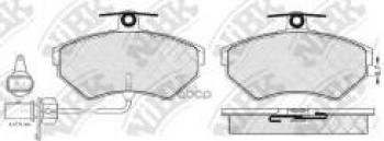 Колодки тормозные передние (4шт.) NIBK Audi A4 B5 8D2 седан дорестайлинг (1994-1997)