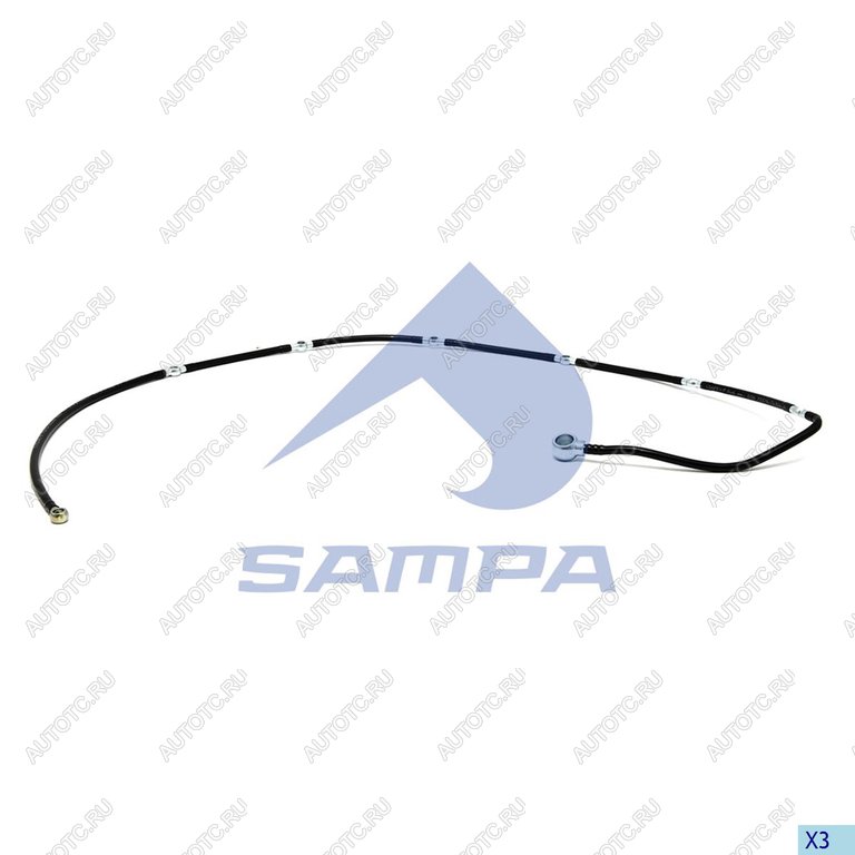 1 999 р. Трубка топливная MERCEDES SAMPA SAMPA 206.014  с доставкой в г. Кемерово