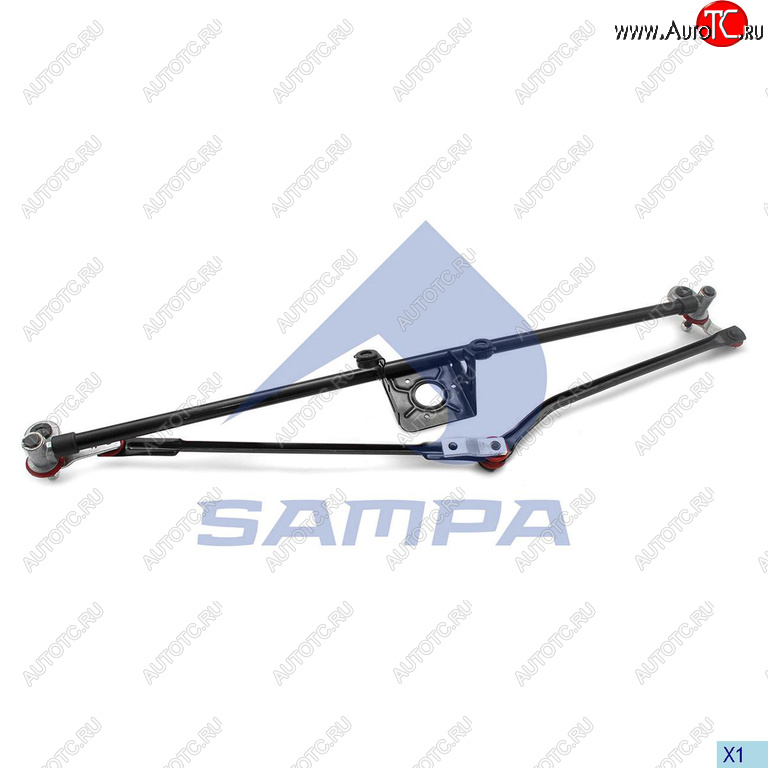 6 549 р. Трапеция стеклоочистителя MAN TGA,TGX SAMPA SAMPA 023.243  с доставкой в г. Кемерово