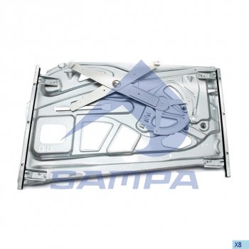 10 699 р. Стеклоподъемник MERCEDES Actros MP2,MP3 двери левой (без мотора) SAMPA SAMPA 204.190  с доставкой в г. Кемерово. Увеличить фотографию 1
