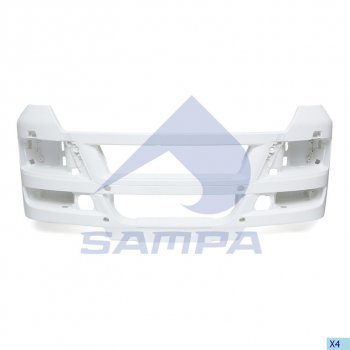 30 999 р. Бампер MAN TGX передний SAMPA SAMPA 18200200  с доставкой в г. Кемерово. Увеличить фотографию 1