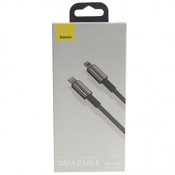 549 р. Кабель iPhone (5-)-USB Type C 2м черный BASEUS BASEUS catlwj-a01 BASEUS catlwj-a01  с доставкой в г. Кемерово. Увеличить фотографию 2