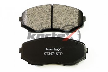 1 459 р. Колодки тормозные передние (4шт.) KORTEX Mazda CX-7 ER дорестайлинг (2006-2010)  с доставкой в г. Кемерово. Увеличить фотографию 3