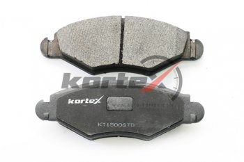 979 р. Колодки тормозные PEUGEOT 206,206SW (01-) передние (без АБС) (4шт.) KORTEX KORTEX kt1500std  с доставкой в г. Кемерово. Увеличить фотографию 3