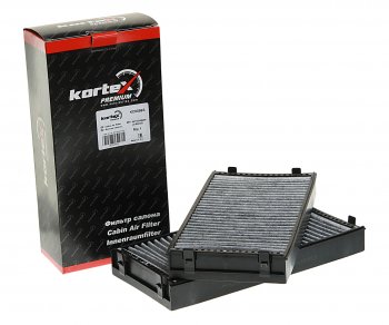 1 579 р. Фильтр воздушный салона BMW X5 (E70),X6 (E71) угольный (2шт.) KORTEX KORTEX kc0096s KORTEX kc0096s  с доставкой в г. Кемерово. Увеличить фотографию 1