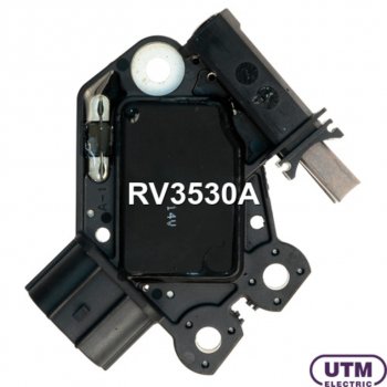 2 769 р. Регулятор HYUNDAI Solaris,ix20,ix35 (14-) напряжения генератора UTM UTM rv3530a  с доставкой в г. Кемерово. Увеличить фотографию 2