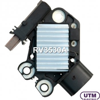 2 769 р. Регулятор HYUNDAI Solaris,ix20,ix35 (14-) напряжения генератора UTM UTM rv3530a  с доставкой в г. Кемерово. Увеличить фотографию 1