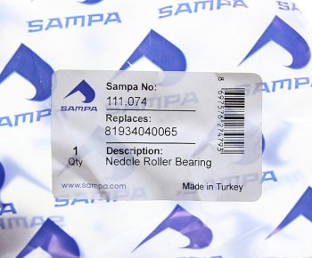 3 499 р. Втулка MAN TGA,F90,2000 шкворня SAMPA SAMPA 111.074  с доставкой в г. Кемерово. Увеличить фотографию 3