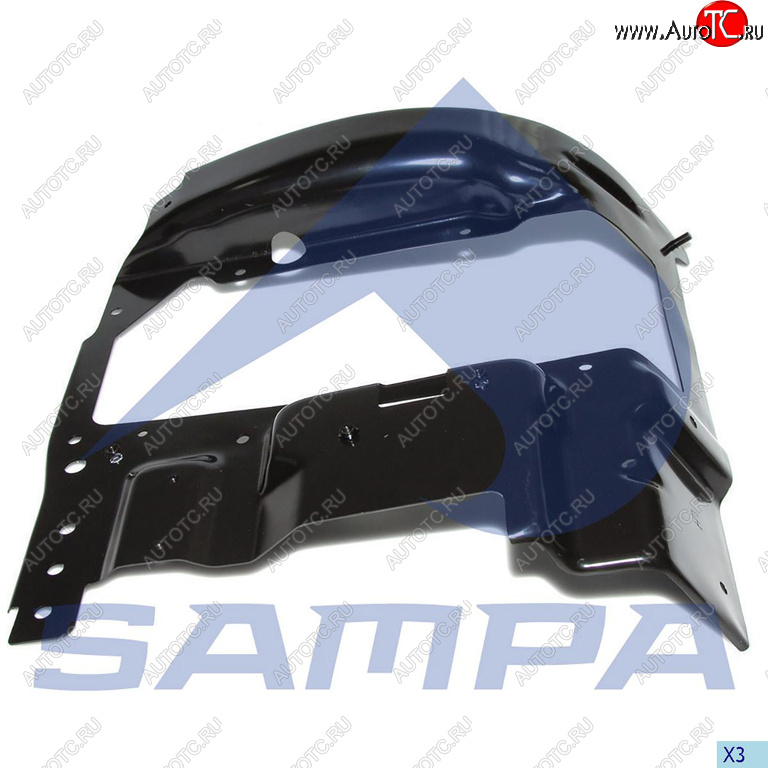 2 769 р. Кронштейн SCANIA R,P,G,T series крепления фары левой (металл) SAMPA SAMPA 18400198  с доставкой в г. Кемерово
